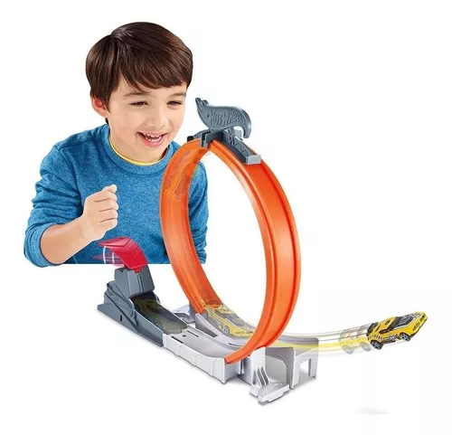 Hot Wheels Pista Desafio Do Loop Gigante - Mattel GTV14 - Arco-Íris Toys