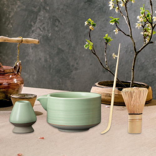 Juego De Matcha, Utensilios Para Matcha, Herramientas Verde