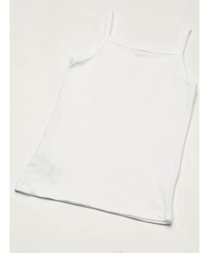 Baby Creysi Camiseta Tirantes Niña 4 Años Blanco Algodón