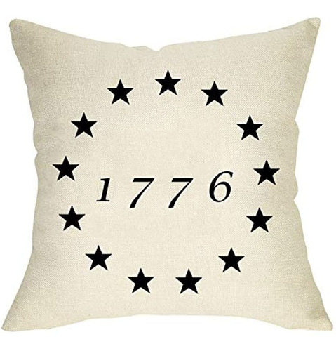 Softxpp America 1776 Home Spring Summer Funda Decorativa Par