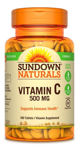 Vitamina C 500mg Sundown Naturals - 100 Cap