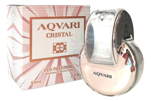 Perfume Aqvari Cristal Prestige Sol Uni - mL a $923