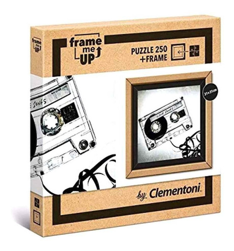 Puzzle Clementoni 250 Piezas Cassete Frame Marco Encuadre