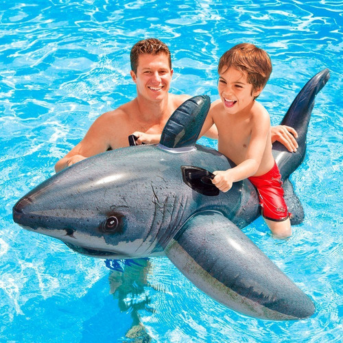 Acuario Intex Cocodrilo Tiburon Mantarraya Delfin Inflables