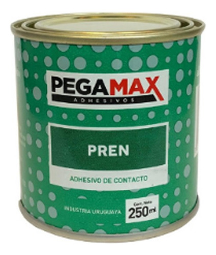 Adhesivo De Contacto Pegamax 250 Grs Lata Zapatero Mf Shop