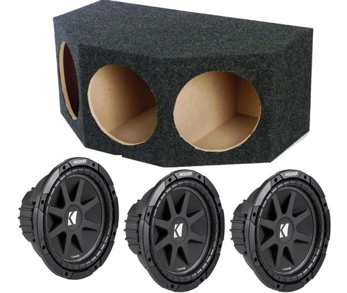 Imagen 4 de 4 de Bajo Para Carros Kicker Subwoofer 900w Cajon Corneta Orgm