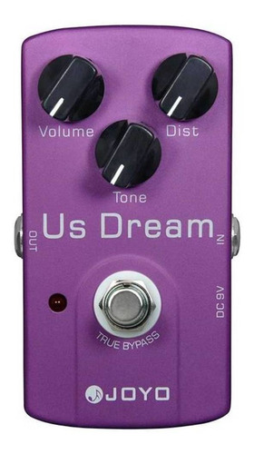 Imagen 2 de 4 de Pedal de efecto Joyo Vintage US Dream JF-34 violeta