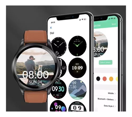 Reloj Inteligente Smartwach Medidor Glucosa Presion Ritmo