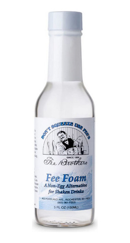 Fee Brothers Fee Foam - Espuma De Cóctel De 5 Onzas