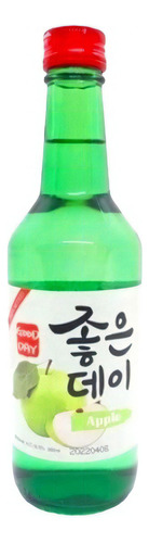 Soju Sabor Manzana Verde 375 Ml- Good Day- Origen Corea