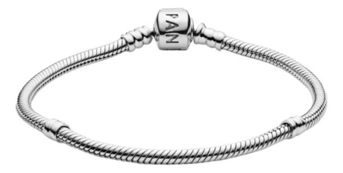 Pulsera Pandora Pandora Moments Clásico De Plata 19cm De Largo