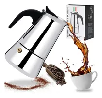 Comprar Cafeteras Italianas Café Expresso Moka Acero Estufas 6 Tazas