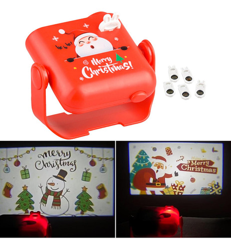5 Luces Navideño, Proyector Navideño, Luz , Accesorios De