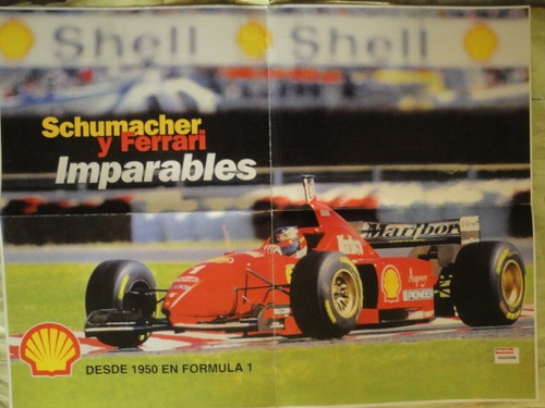 Lamina Ferrari F-1 Michael Schumacher