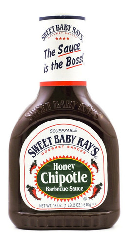 Salsa Bbq Chipotle Sweet Baby Ray´s 510gr. Origen Usa