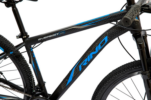 Bike 29 Rino Everest Freio Disk Shimano 24v - Cubo Roletado Cor Preto/azul