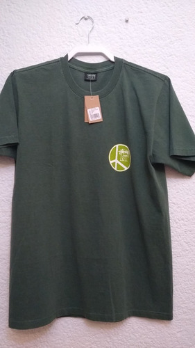 Camiseta Stussy Peace Dot