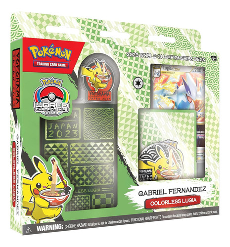 Baraja Campeonato Mundial Pokémon 2023 - Gabriel Fernández