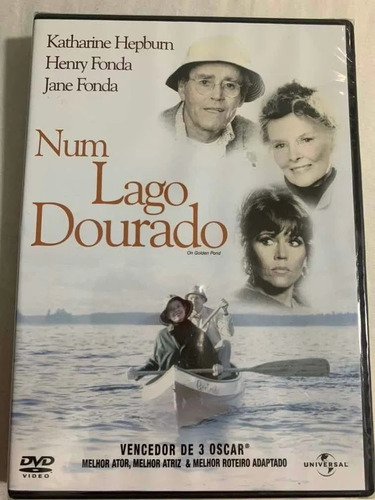 Dvd Num Lago Dourado - Katharine Hepburn - Lacrado Com Luva