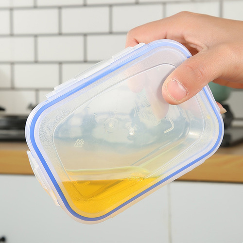 Fiambrera De Plástico Para Niños, 3 Unidades, Caja Bento, Al