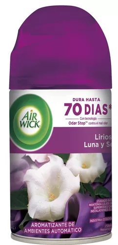 Air Wick ambientador Fresh Matic aparato + recambio Lirio de Luna