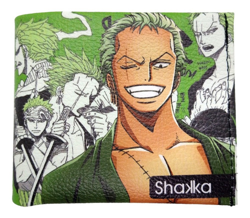 Billetera Shakka One Piece Roronoa Zoro Muy Lejano