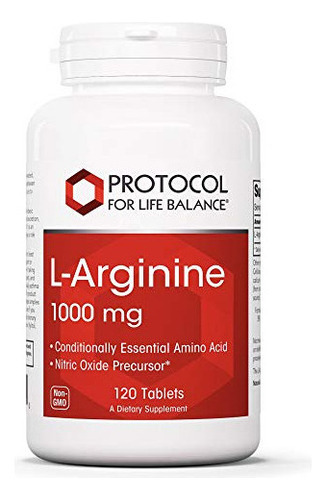 Protocol L-arginina 1000 Mg - Precursor De Óxido Nítrico, 