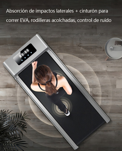 Caminadora eléctrica CTH Caminadora Electrica Portatil color rosa