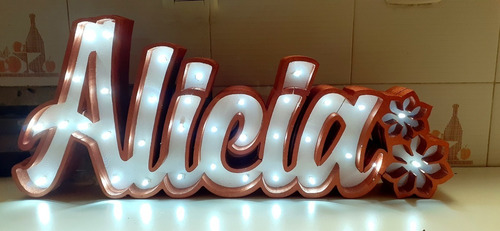 Nombre Luminoso Tunombre Importa Pintado Polyfan Luces Led