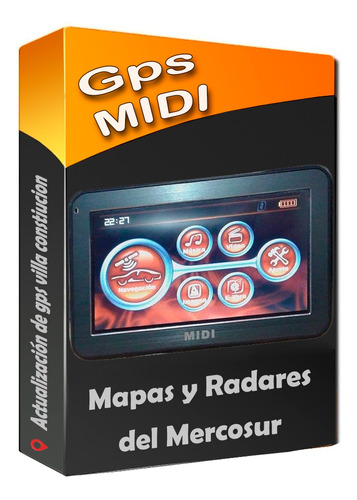 Actualizacion Gps Midi Con  Igo Primo Mapas Del Mercosur