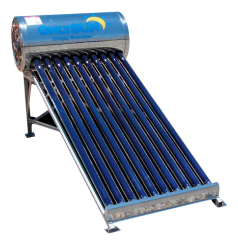 Calentador Solar Para Agua Onlysun 10 Tubos 
