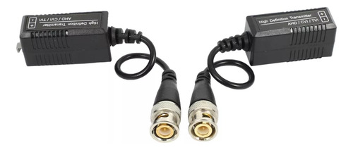 Kit 4 Par Transceptores Balun 4 Par Corriente Dahua Fhd Cctv