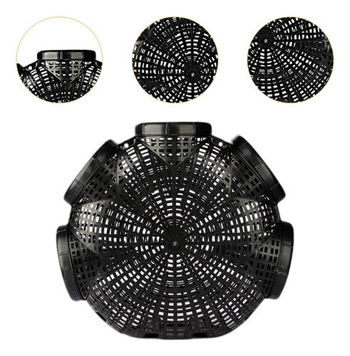 Cangrejo Catching Net Accesorios De Pesca Canasta 5 Agujeros
