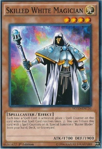 Mago Blanco Hábil Comun Yugioh