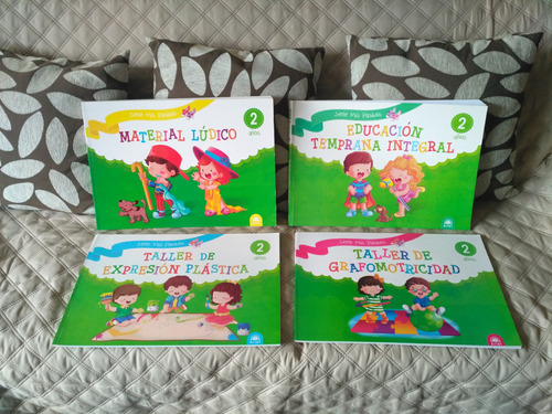 Coleccion Set Libros Educacion Inicial Infantil Para 2 Años