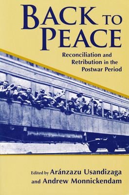 Libro Back To Peace: Reconciliation And Retribution In Th...