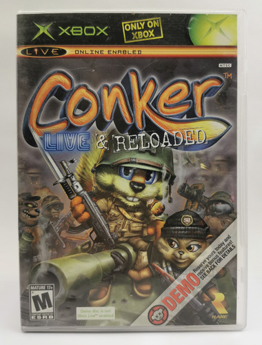 Conker Live & Reloaded Demo Xbox Clasico * R G Gallery (Usado)