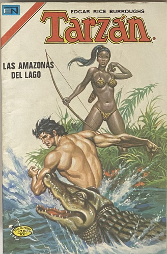 Tarzán Nº 102 , Las Amazonas Del Lago ,1980, Novaro, An6