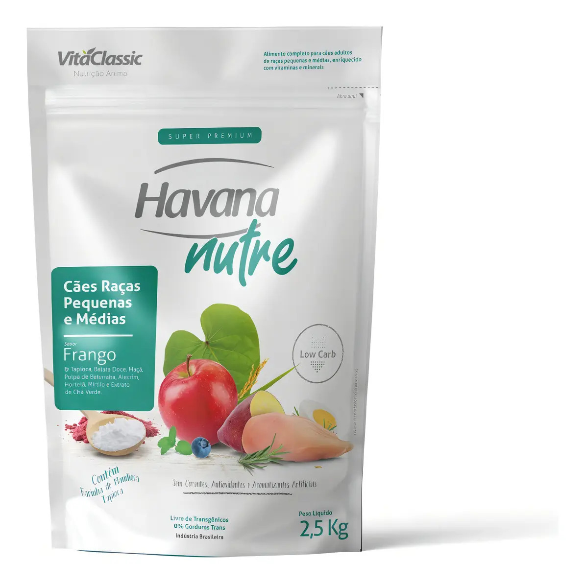 Ração Cães Adultos Havana Nutre Super Premium Frango 2,5kg