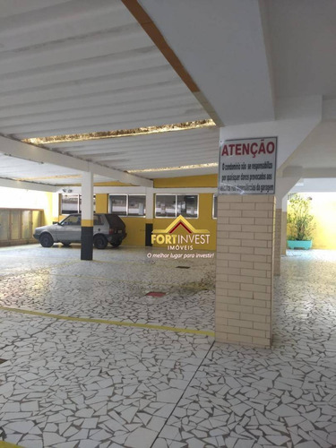 Imagem 22 de 30 de Apartamento Com 1 Dormitório À Venda, 50 M² Por R$ 185.000,00 - Canto Do Forte - Praia Grande/sp - Ap1983