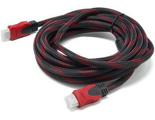 Cable Hdmi 10 Metros Reforzado Enmallado High Speed Full Hd