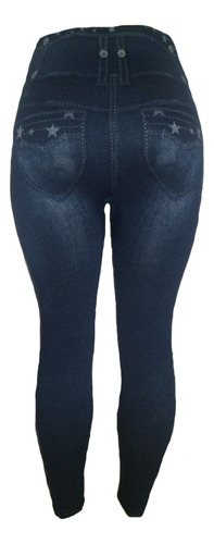 Leggins Tipo Jeans Termico Pantalon Grueso Invierno Mujer