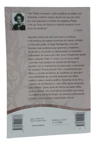 O Crepúsculo Da Águia Jean Plaidy