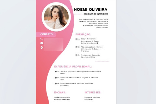 Currículo Profissional - Vários Modelos - Editável No Word