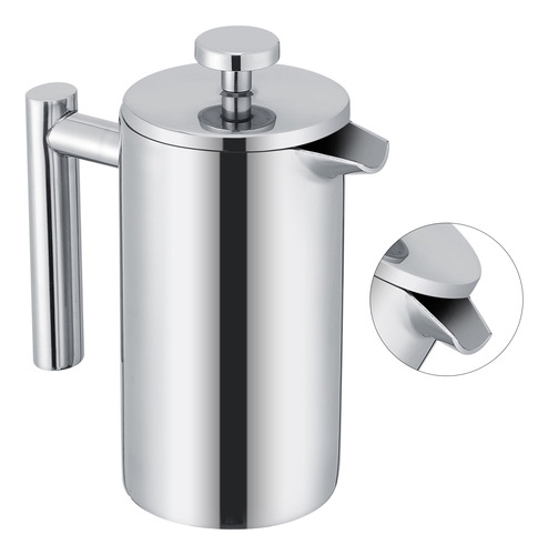 Prensa Francesa De Acero Inoxidable De Doble Pared De 350 Ml