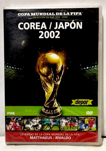 1 Dvd´s Historia De Los Mundiales Corea Japón 20002 Deport