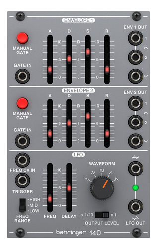 Modulo Behringer 140 Lfo/dual Envelope Para Eurorack