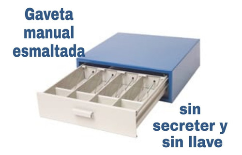  Caja Para Cobrar Plata 4 Divisiones Manual Economica  