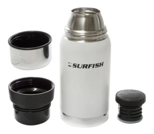 Termo Surfish 500 Cc Acero Inoxidable Viajero Tapa Con Vaso