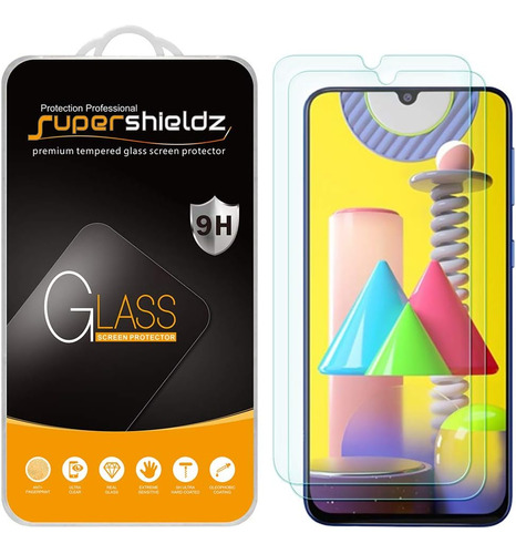 Protector Galaxy M31 Supershieldz X2 Unidades